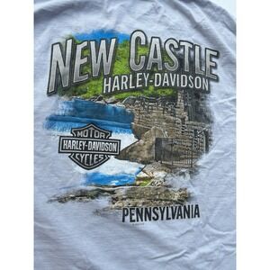 Harley Davidson New Castle pennsylvania Biker Motorcycle mens XL